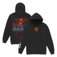 New York Knicks Bleacher Report x Mitchell & Ness World Tour basketball Pullover Hoodie - Black